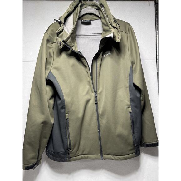 Scandinavian Explorer Women Olive Hoodie Jacket Size L. Excellent Condition - Picture 2 of 9